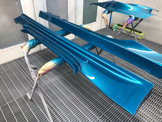 350z ING's Style Fiberglass Sideskirt