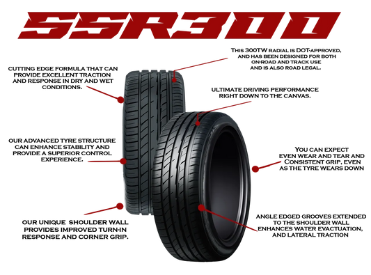 SUPER STREET RADIAL 300TW (SSR300)