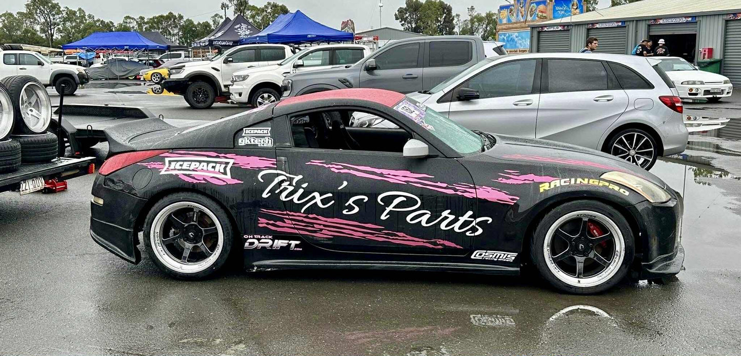 350z Front Fenders With Side Badge/Marker Delete (Widebody 20mm)