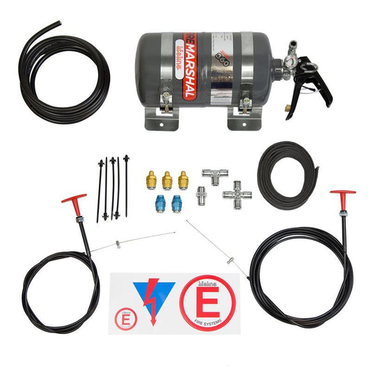 LIFELINE Zero 360 3.0kg - Mechanical Fire Extinguisher - Complete Kit