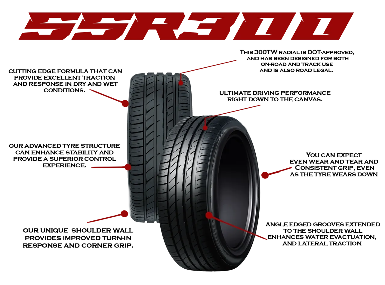 SUPER STREET RADIAL 300TW (SSR300)